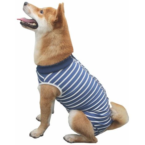 Body pour chien post-opératoire Body pour chien stérilisé pour femme Body pour chien neutre Body médical pour chien Costumes pour chiens Alternatives aux colliers de chien