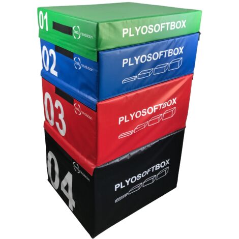 Body Revolution Stackable Plyometric Jump Boxes – 4 Sizes (15cm