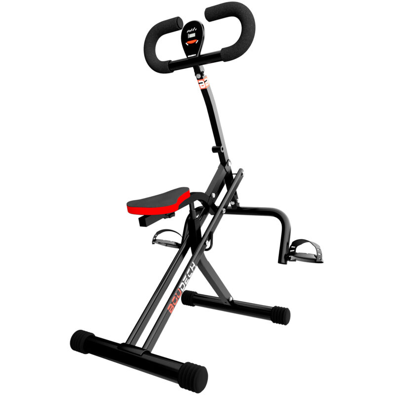 Boudech - Body total crunchbanc de gymnastique banc de fitness pour les bras et les fesses, y compris display