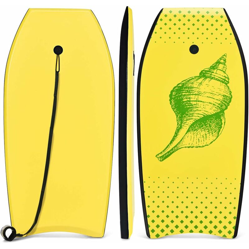 

Costway - Bodyboard con Correa para Muñeca Tabla de Natación para Niños 104x52x6 centímetros Carga hasta 85kg