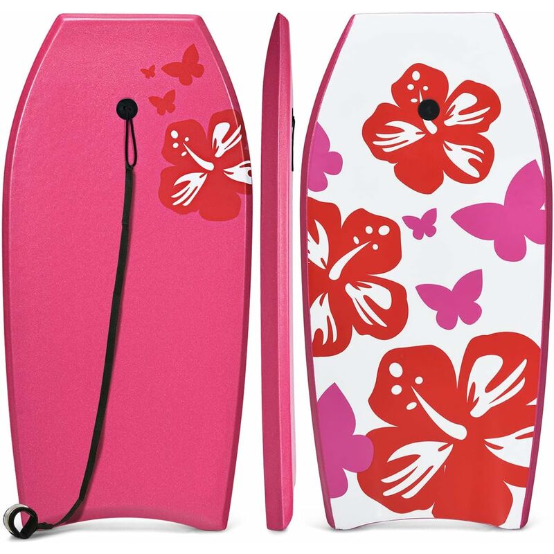 

Costway - Bodyboard con Correa para Muñeca Tabla de Natación para Niños 104x52x6 centímetros Carga hasta 85kg