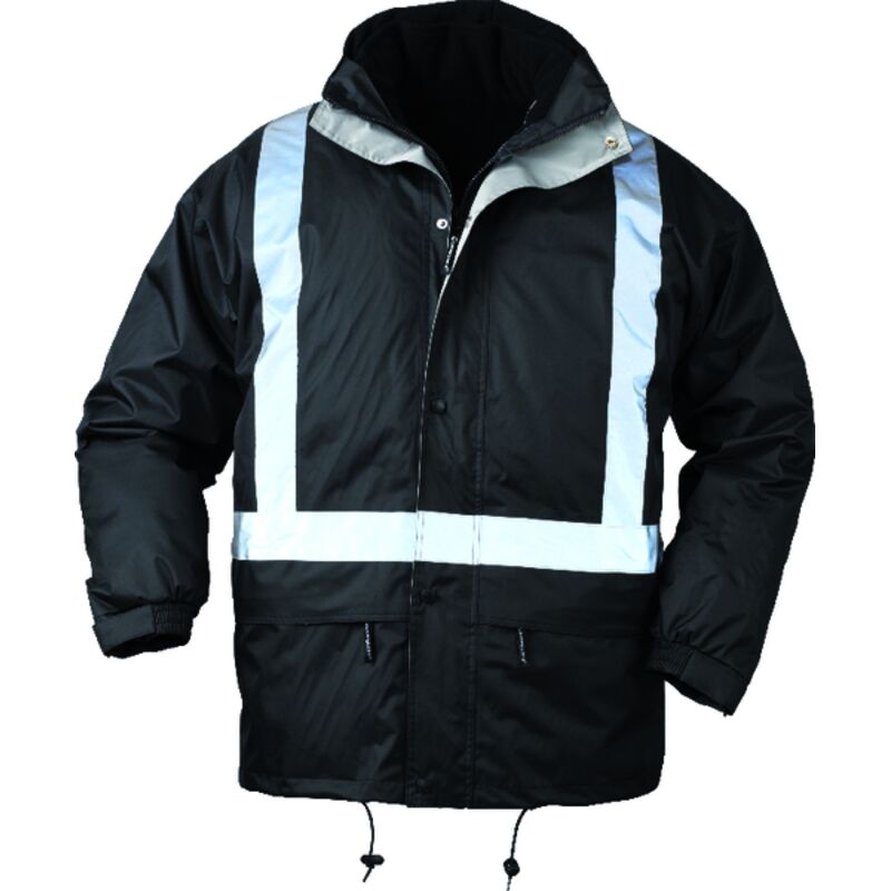 Coverguard - Parka de travail imperméable multicouches 4 en 1 bodyguard ii - Noir xl - 52/54