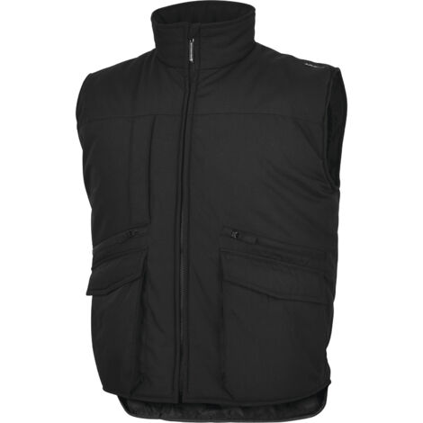 Bodywarmer Delta Plus SIERRA2 Unisexe, Noir, taille XL, Coupe-vent ( Prix pour 1 )
