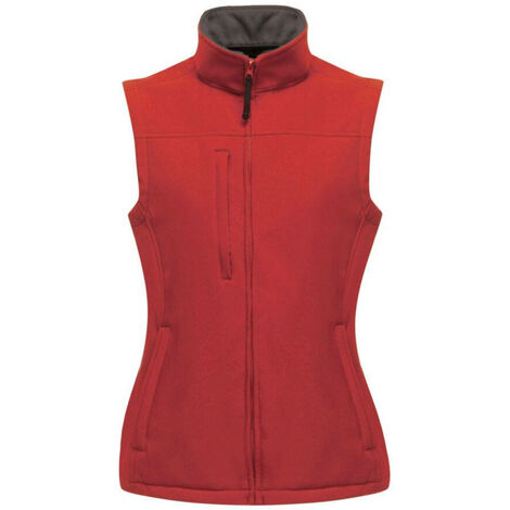Bodywarmer Softshell Femme Regatta Professional FLUX Rouge XL