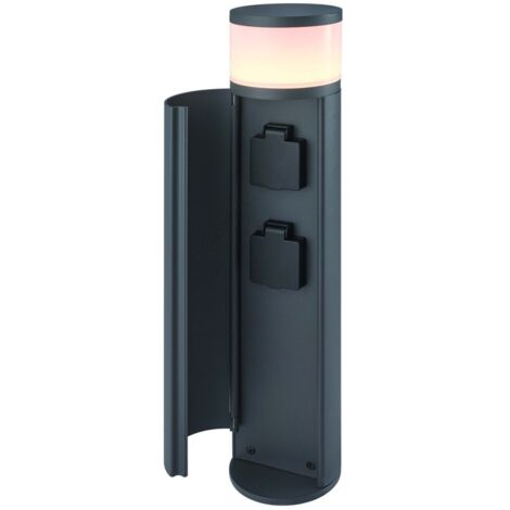 Böhmer LED-Licht/Energie-Poller 3000K IP54 anth 74022