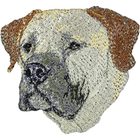 Boerboel, Mastiff d'Afrique du Sud - Patch en forme de chien, patch brodé, décoration de sac à dos unique par Art-Dog