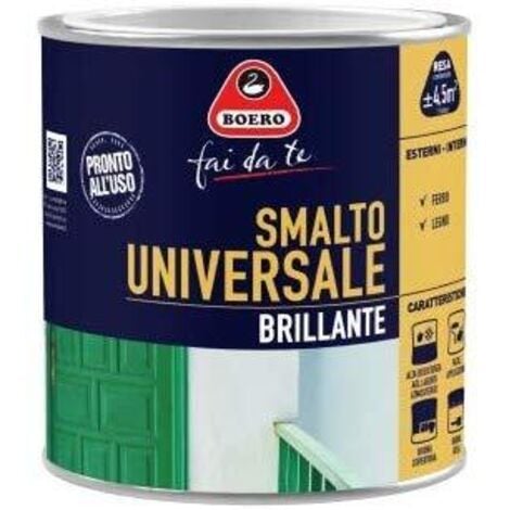 BOERO - SMALTO UNIVERSALE BRILLANTE BLUPULMAN  0,500 LT