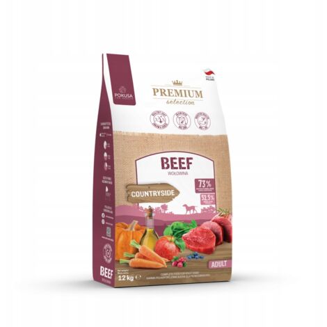 Bœuf Pokusa Premium Selection pour adulte, 12 kg