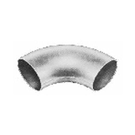 Auspuff Schweissbogen aus Edelstahl 90 Grad mit 114,3 mm Durchmesser