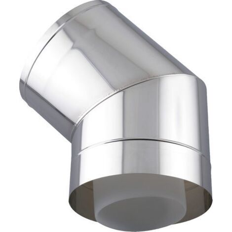 Bogen konz. DN 200/300, 45° Edelstahl  - 7746900980 von Buderus