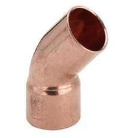 Bogen , Lötbogen Löt 45 Grad Kupfer 76mm II