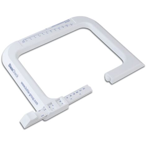 BOHLE Glasmessgerät GlassCheck für Glasstärke bis 120 mm