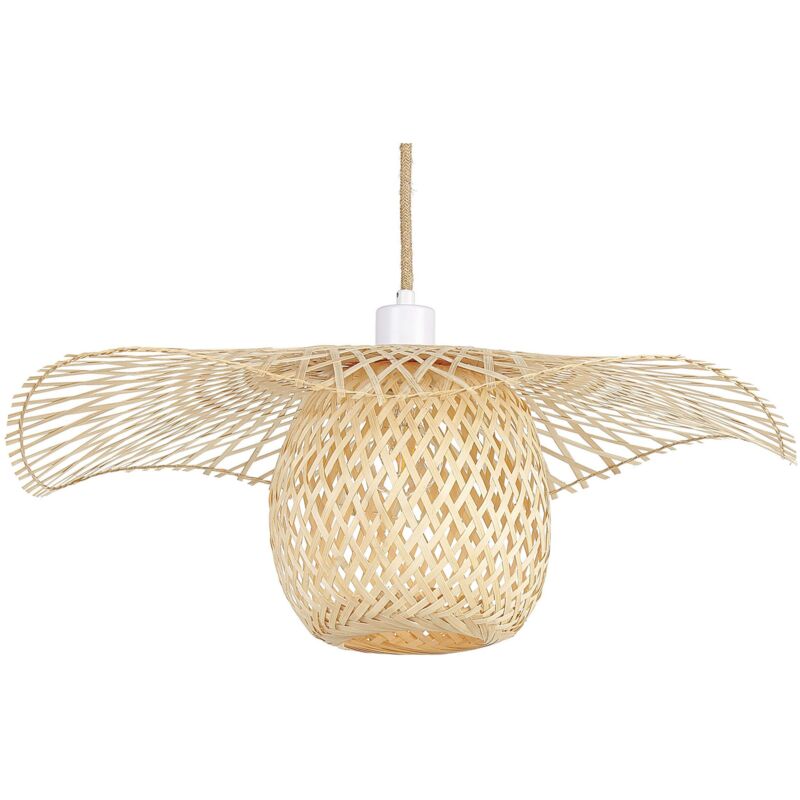 Image of Pendant Lamp BONITO Bamboo Wood Light&hellip;