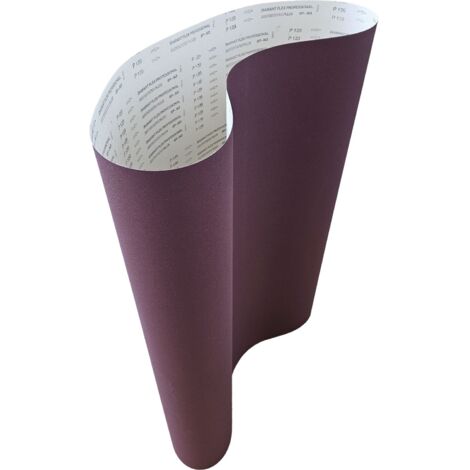 Bohr Schleifband DiamantflexProfessional 1120x2150mm - Schleifmittel für Holz, Aluminiumoxid, E/F-Papier, antistatisch, Korn 120 - 12 Stück