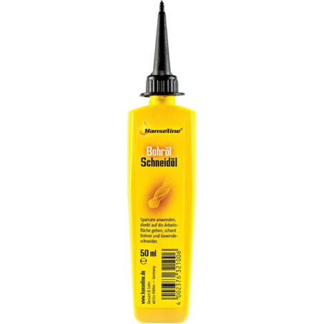 Bohr-/Schneidöl 50ml HANSELINE 10 Stk