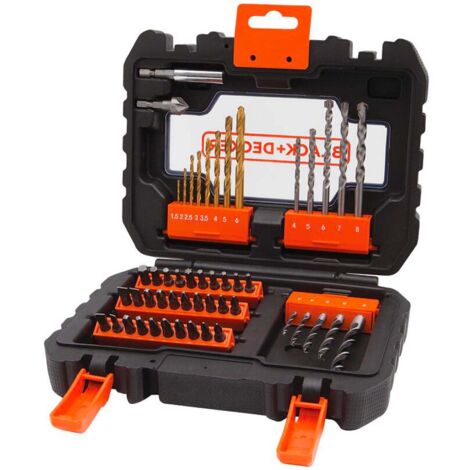 Bohr- und Schraubset Black+Decker A7232-XJ