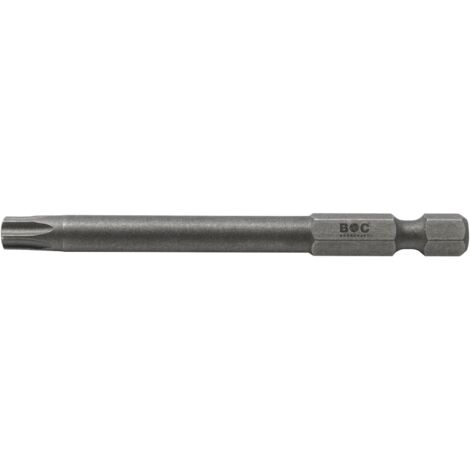 Bohrcraft Bit 1/4 Zoll sechskant - Biteinsatz TX 40 Länge 75mm - 25 Stück
