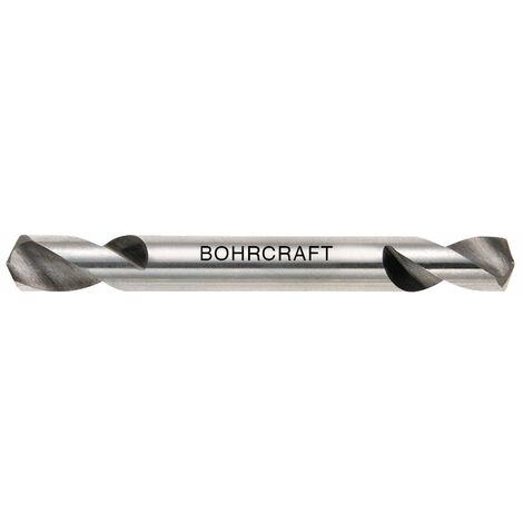 Bohrcraft Doppelendbohrer HSS-G Bohrer ø 3,3mm - Spiralbohrer, Inhalt 10 Stück