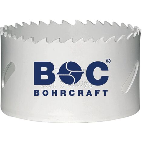 Bohrcraft Lochsäge 51mm - Lochbohrer für Stahl und rostfreien Stahl, HSS-Co 8% Bi-Metall