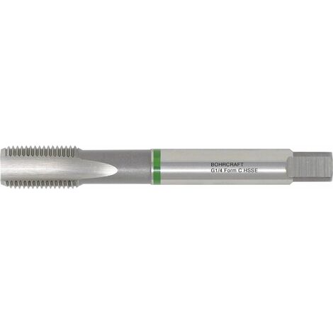 BOHRCRAFT Maschinen-Gewindebohrer HSS-E DIN5156 Form C BSP Rohrgewinde G 1 Zoll