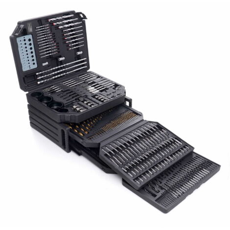 Bohrer, Lochsägen, Meißel, Bits - 300-teiliges Set KD998