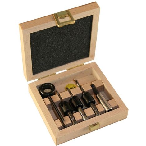 Bohrerbit-Senker-Satz HSS 3,0 - 5,0 mm