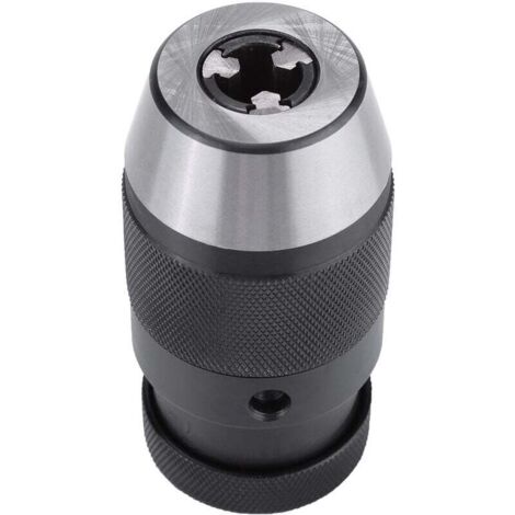 Bohrfutter, 1 Stück 0–13 mm 1/2 Schnellspannbohrfutter B16 Stahl Selbstspannendes Säulenbohrfutter für elektrische Drehbohrmaschinen