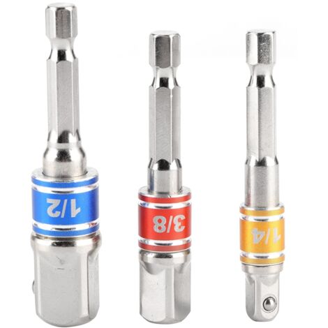 Bohrfutteradapter - 3er-Set (6,35 mm, 9,53 mm, 12,7 mm)