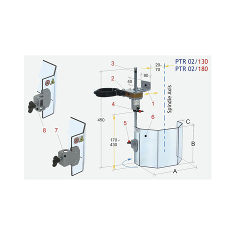 Bohrgitter PTR-02/180  OPTIMALE 3002180