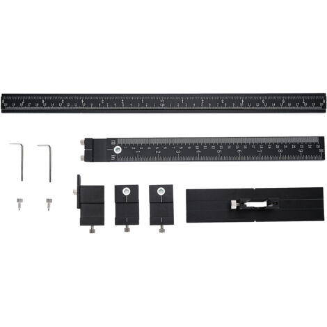 Bohrschablone für Küchentürgriffe, Schrankbeschläge aus Aluminiumlegierung, Lochmarkierung, Bohrhilfe, Bohrschablone für Schrankgriffe
