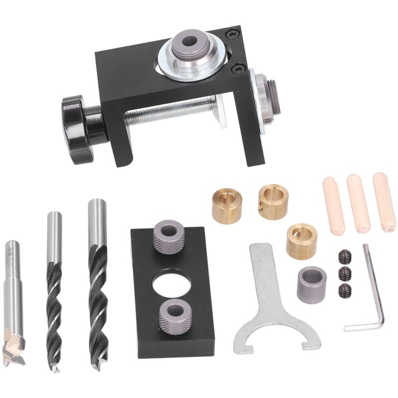 Image of Bohrschablone, robuste 3-in-1-Lochführung für Heimwerker