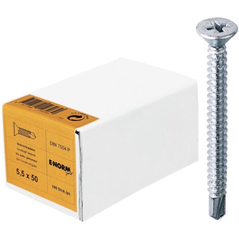 Bohrschraube  DIN 7504-O 4,8x 38   zn    E-NORMpro