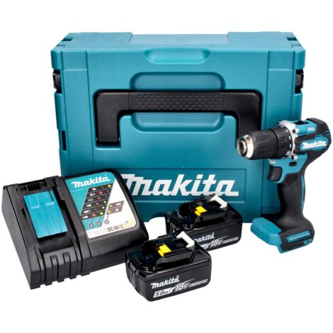 Bohrschrauber 18V LXT (2x5,0 Ah) in MAKPAC - MAKITA DDF487RTJ