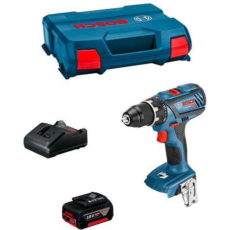 Bohrschrauber BOSCH GSR 18V-28 (1 x 4,0 Ah + GAL18V-20 + L-Case)