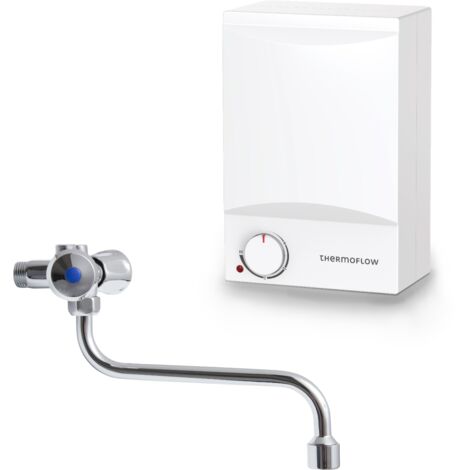 Boiler acqua calda da 5 L tavolo superiore bassa pressione 2 kW + raccordo Thermoflow