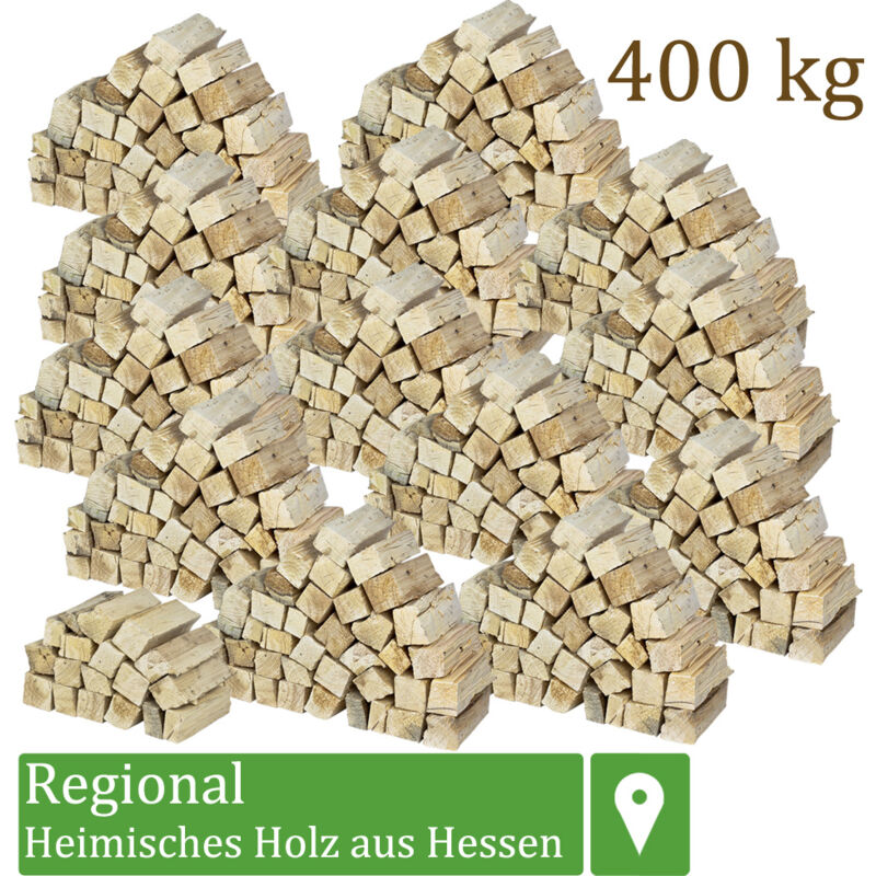 Flameup - Bois de chauffage 5-500kg Pour Poêle et Cheminée Brasero Grill Panier à Feu Bûches de Bois de mâchoire 25 cm