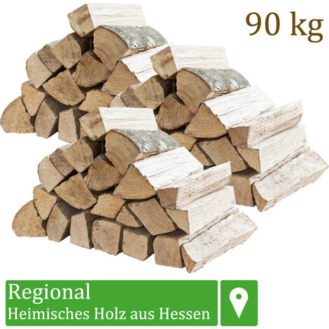 90kg de hêtre bois bois de chauffage bois de cheminée ofenfertig 25cm bois kammergetr. 