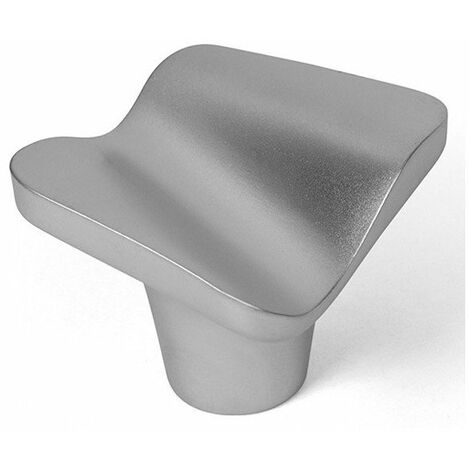 Boite 10 Boutons Zamak 32x32 Chrome Mat Ref 7-749 33
