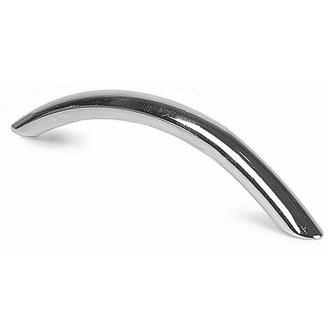 Boite 10 Poignees Zamak L96 Chrome Poli Ref 7-153 21