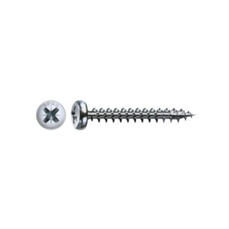 Boite 16 Vis universelle SPAX tęte ronde pz 4x16 WIROX 16 pc