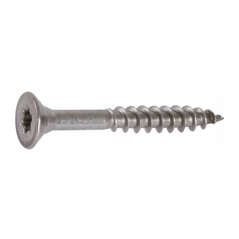 Vis agglo Acton Tête fraisée - tx - Inox A2 - Filetage partiel - 6 x 100/60 mm - Boîte de 100