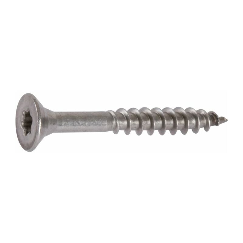 Vis agglo Acton Tête fraisée - tx - Inox A2 - Filetage partiel - 5 x 90/60 mm - Boîte de 100