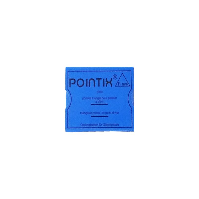 [3336000-parfait] Boite 2000 Pointes Triangles L'Outil Parfait pour appareil à vitrer