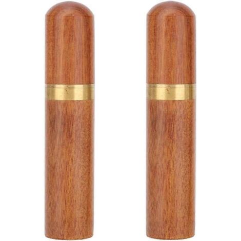Boîte à aiguilles en bois, lot de 2, mini-boîtes universelles pour aiguilles à coudre