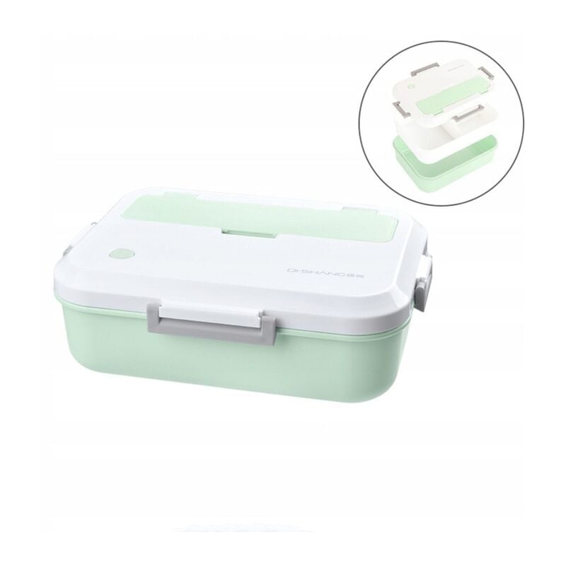 Betterlife - Boîte à bento pour enfants et adultes | Boîte à lunch réutilisable à 3 treillis | Boîte de rangement pour aliments avec couverts |