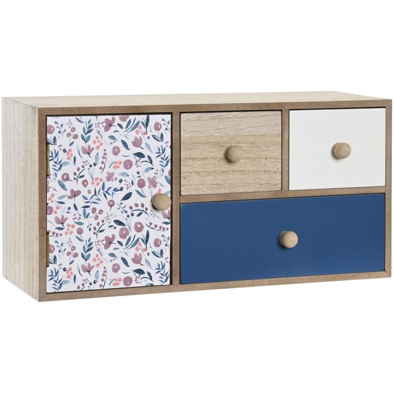 Boîte à bijoux Dkd Home Decor 30 x 12,5 x 15 cm bois multicolore mdf