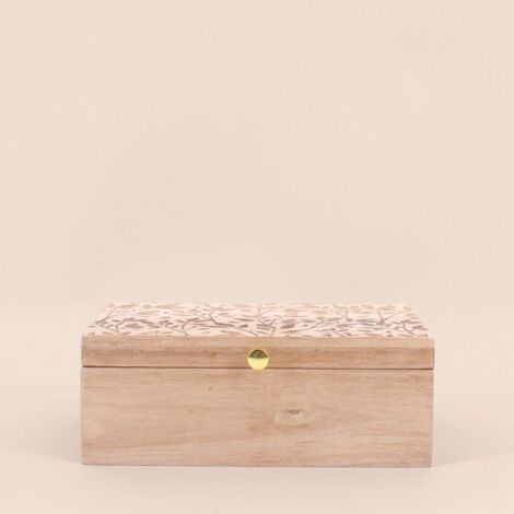 Boîte à bijoux en bois ancienne - Ma Boite à Bijoux