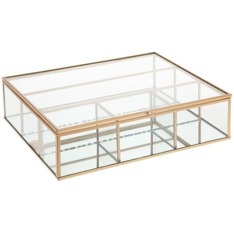 Boîte à bijoux Mood doré 27x7,5cm - Atmosphera créateur d'intérieur