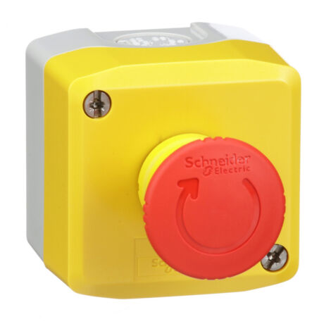 boite à bouton - arret d'urgence - no - schneider electric xalk178eh7