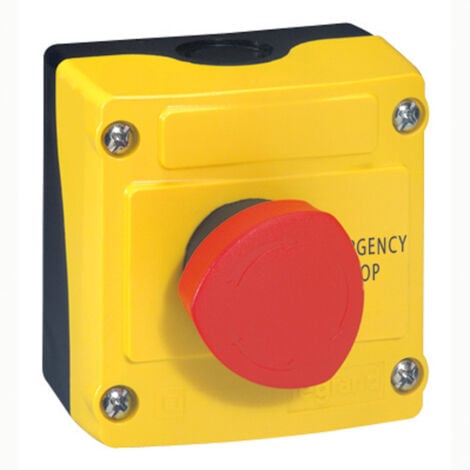 LEGRAND LEG24212 OSMOZ BOÎTE À BOUTON ÉQUIPÉE AVEC TROU/COUP DE POING POUSSER/TOURNER